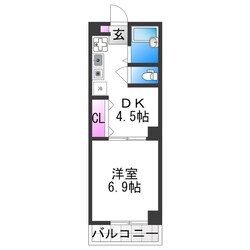 グランコーポ西今川の物件間取画像